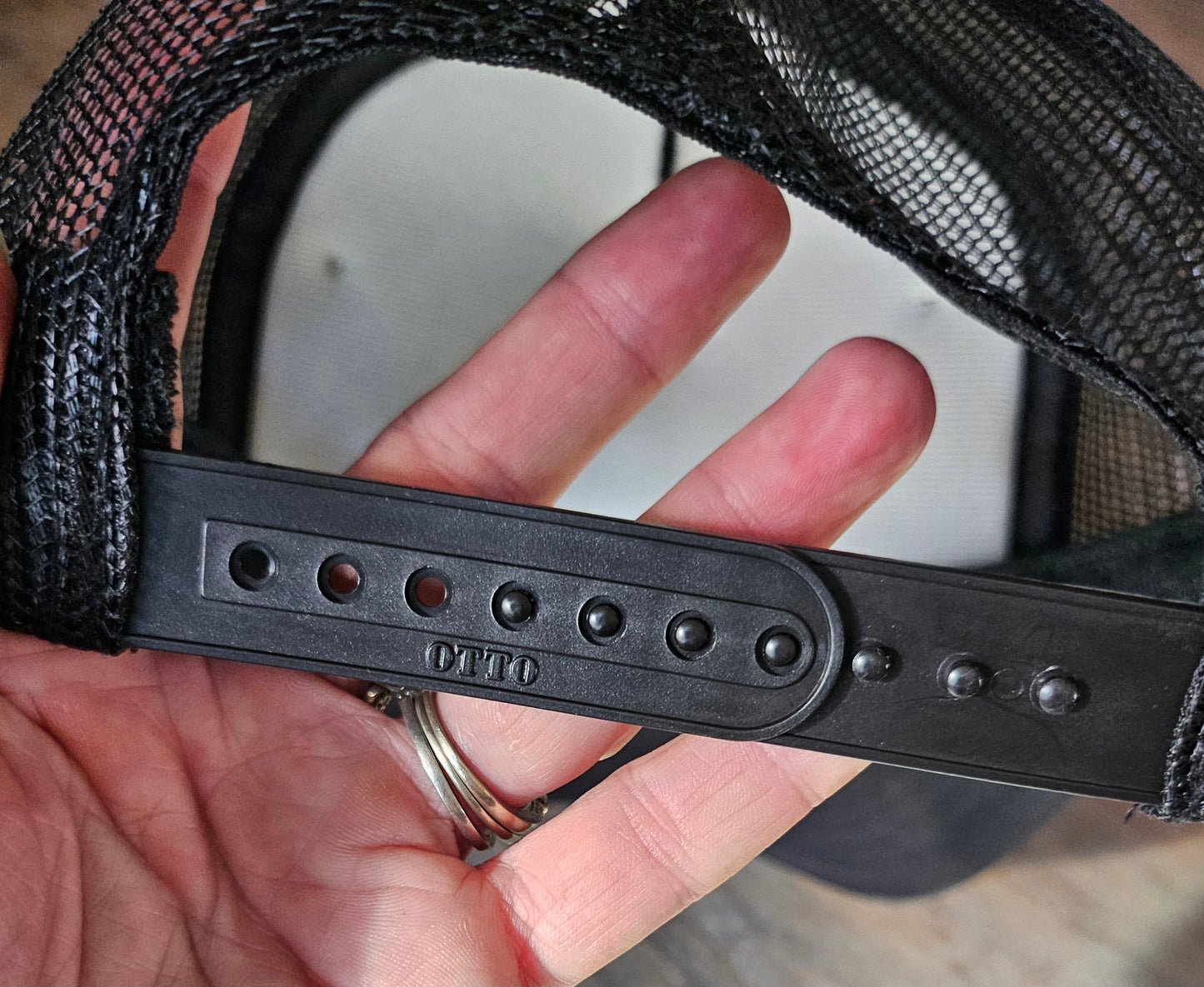 Custom leopard print trucker hat