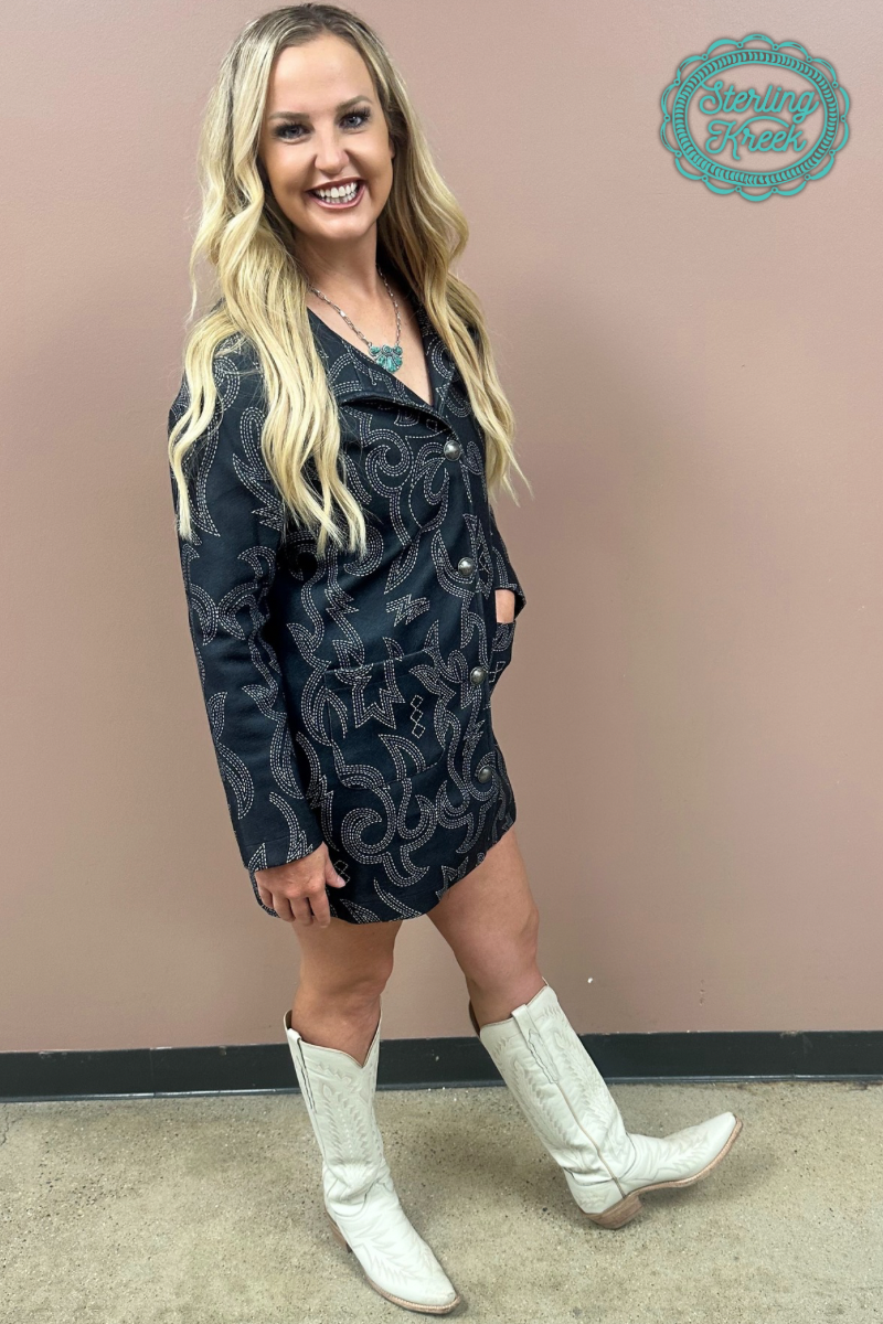 Midnight Rider boot stitch coat Jacket