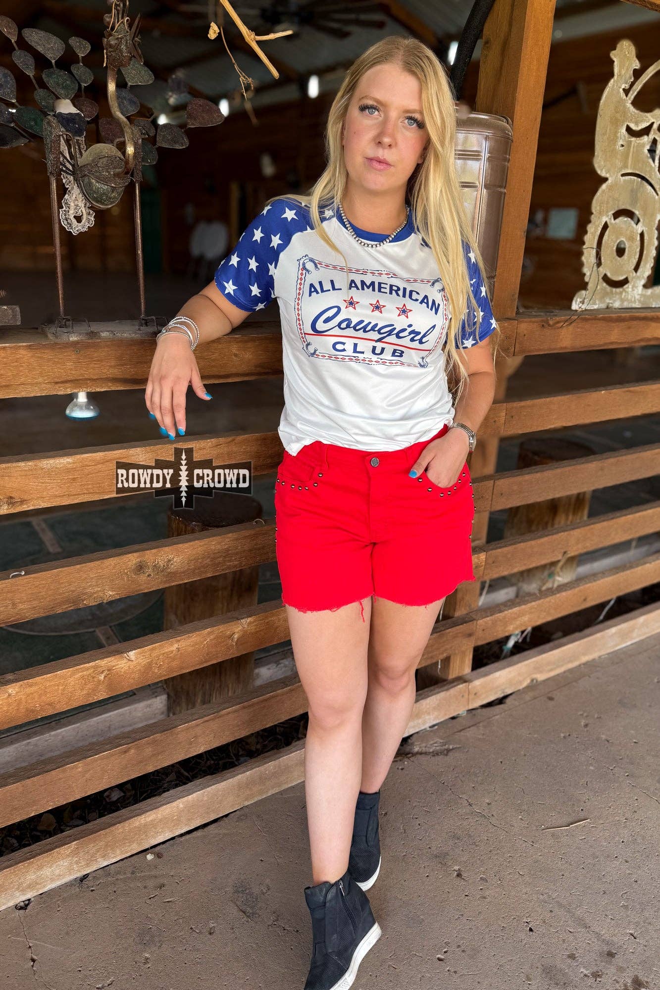 All American Cowgirl Tee