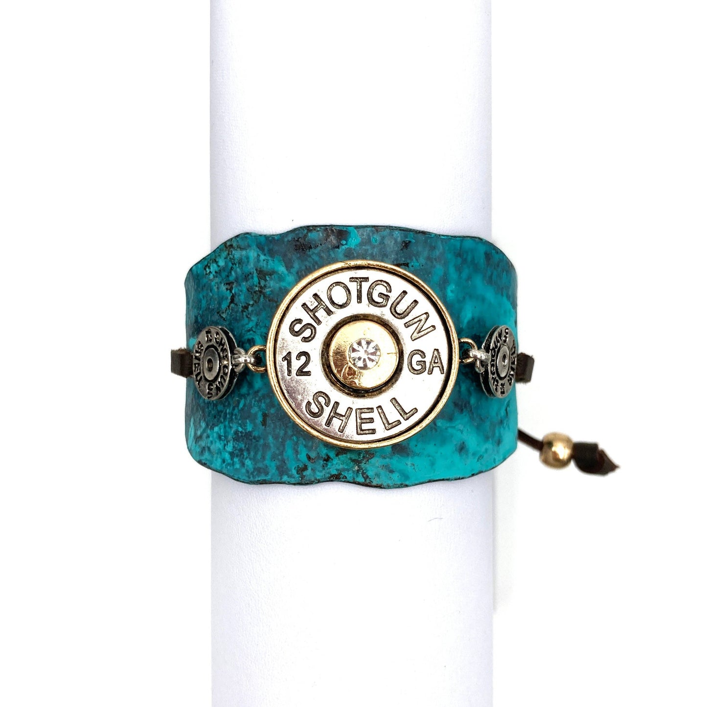 12 Gauge Shotgun Shell Western Cuff Bracelet