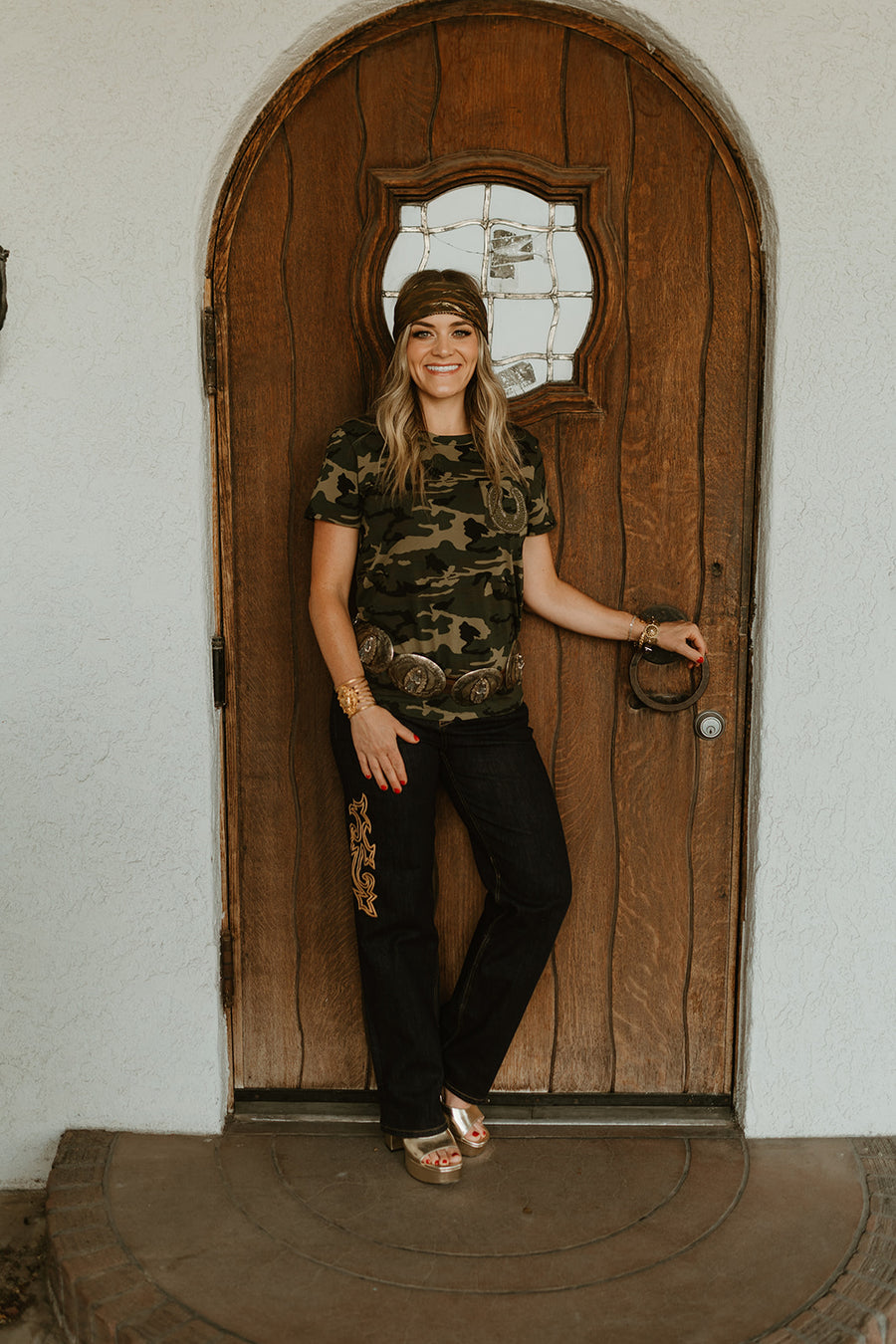 Lucky Lizzy Camo Tee
