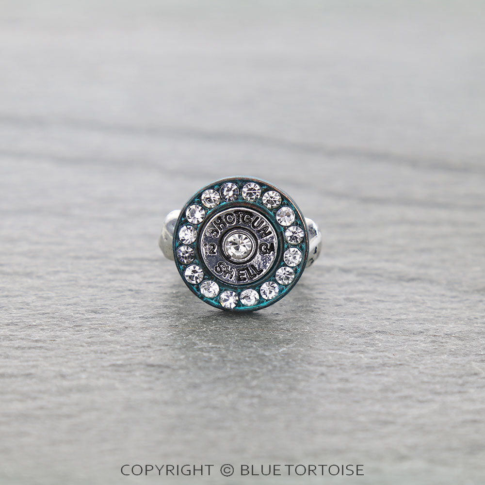 Shotgun shell stretch ring.