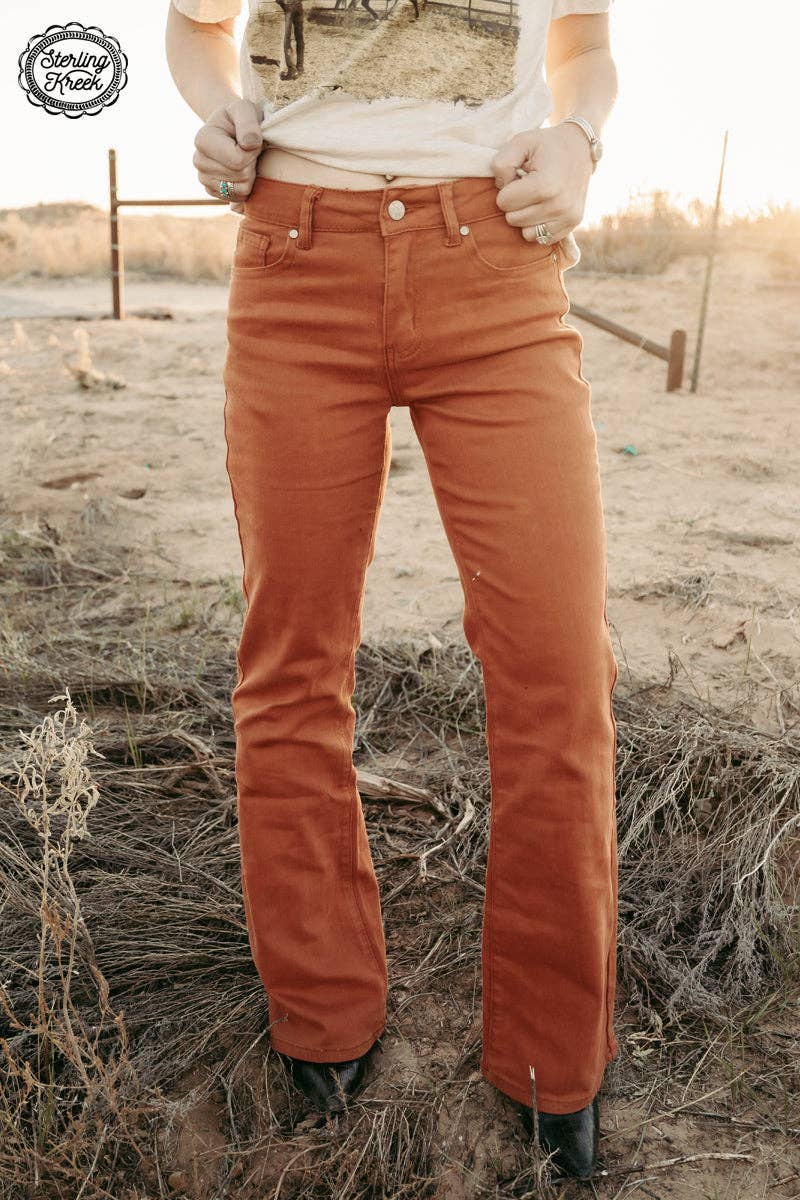 Sterling Kreek - WALKING WEST DENIM RUST LONG