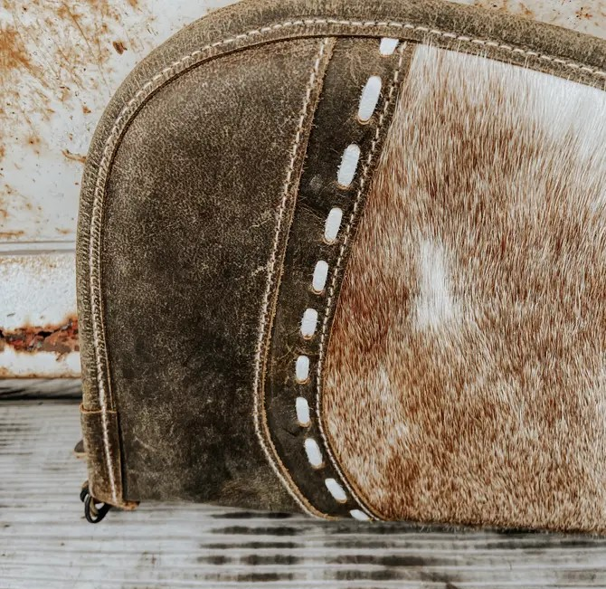 11” Case Cowhide in brown Leather cowhide