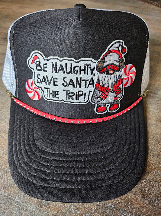 Custom holiday trucker hat