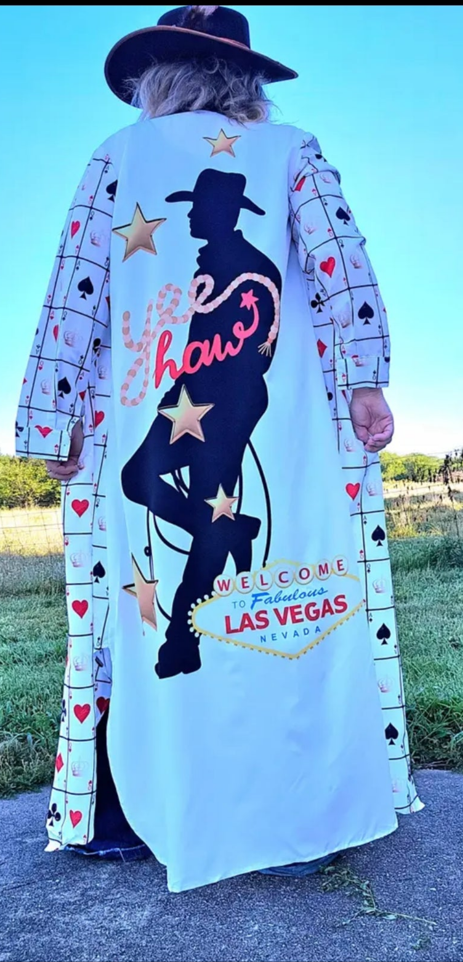 Vegas Rodeo Women's Western Duster Dress