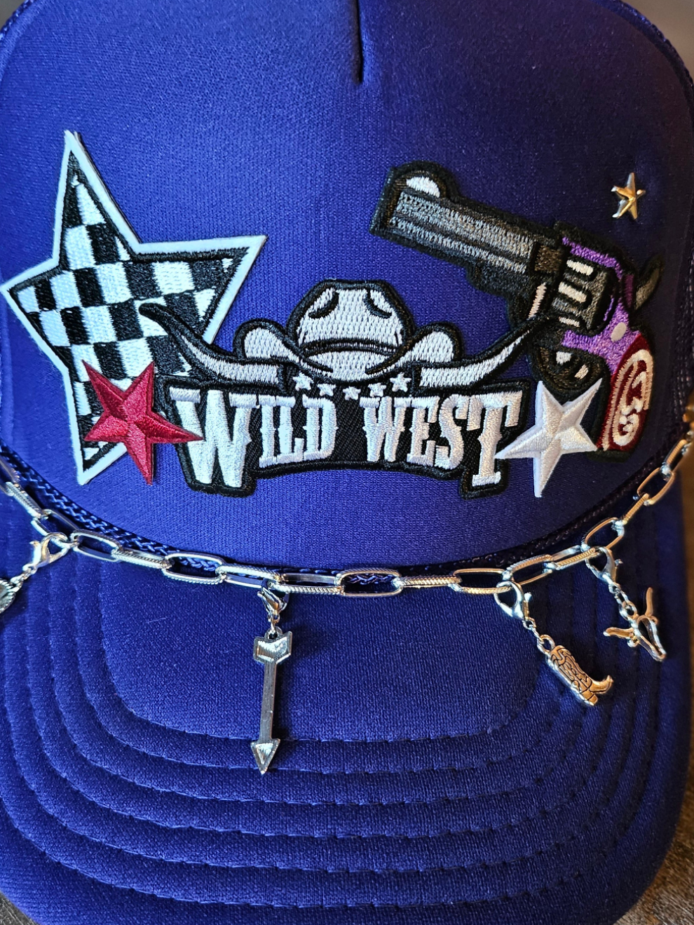 Custom western trucker hat