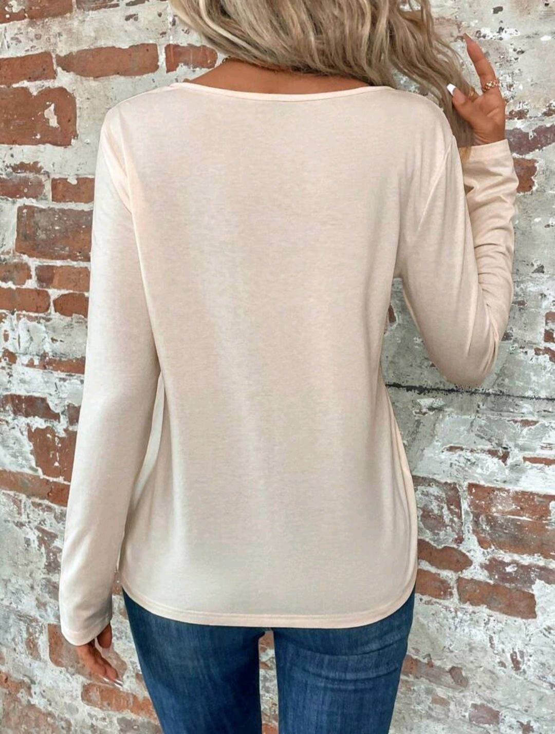 LONG SLEEVE HENLEY