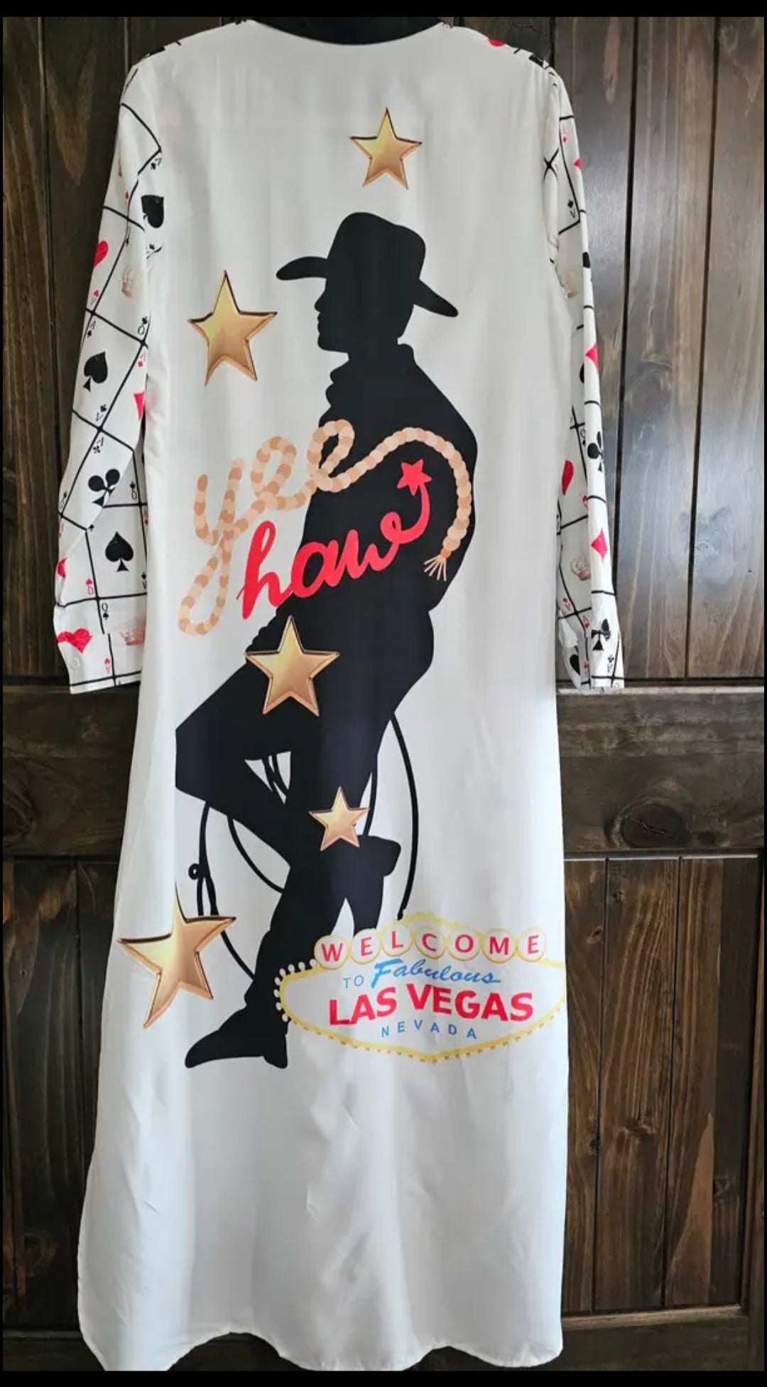 BAHA RANCH WESTERN WEAR - Vegas Rodeo Women's Western Duster Dress