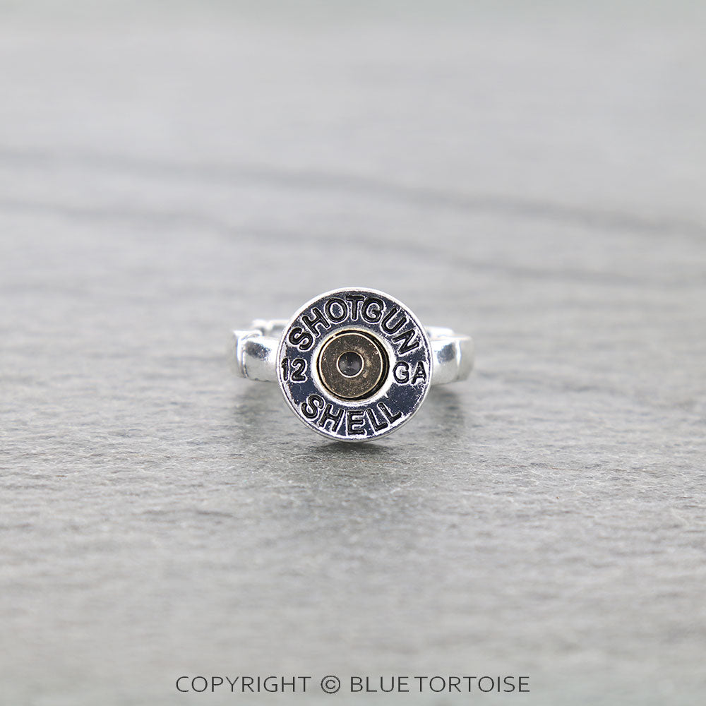 Shotgun shell stretch ring.