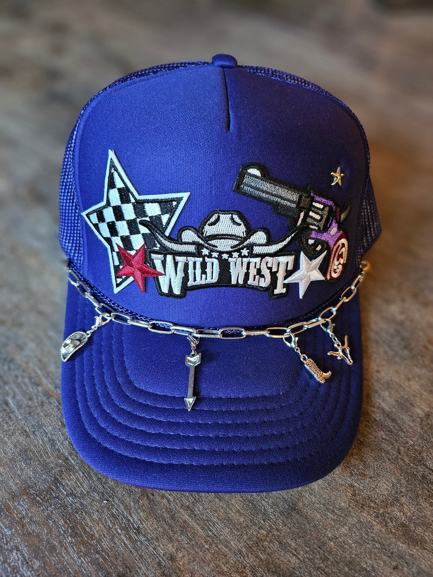 Custom western trucker hat