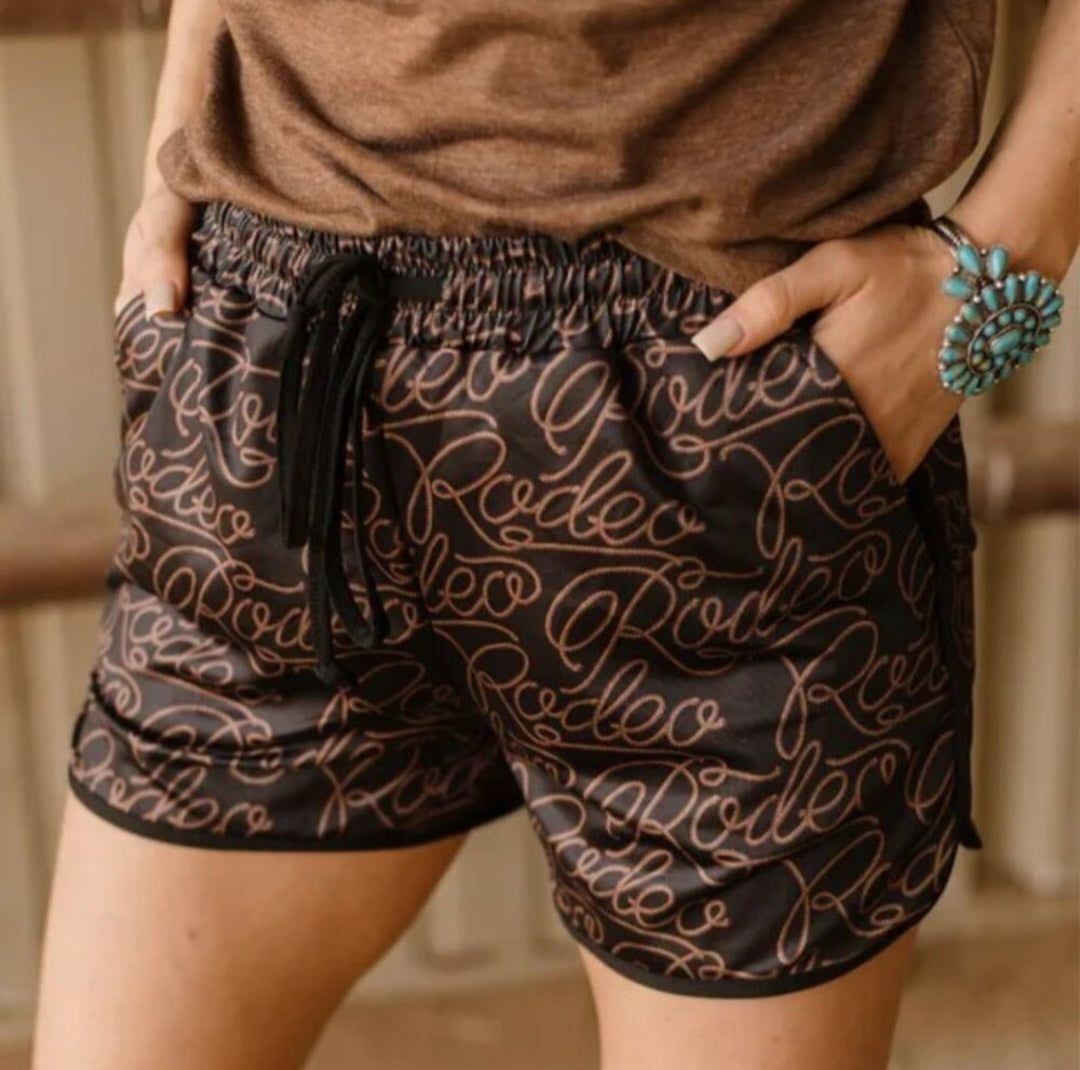 Western Rodeo Rope shorts