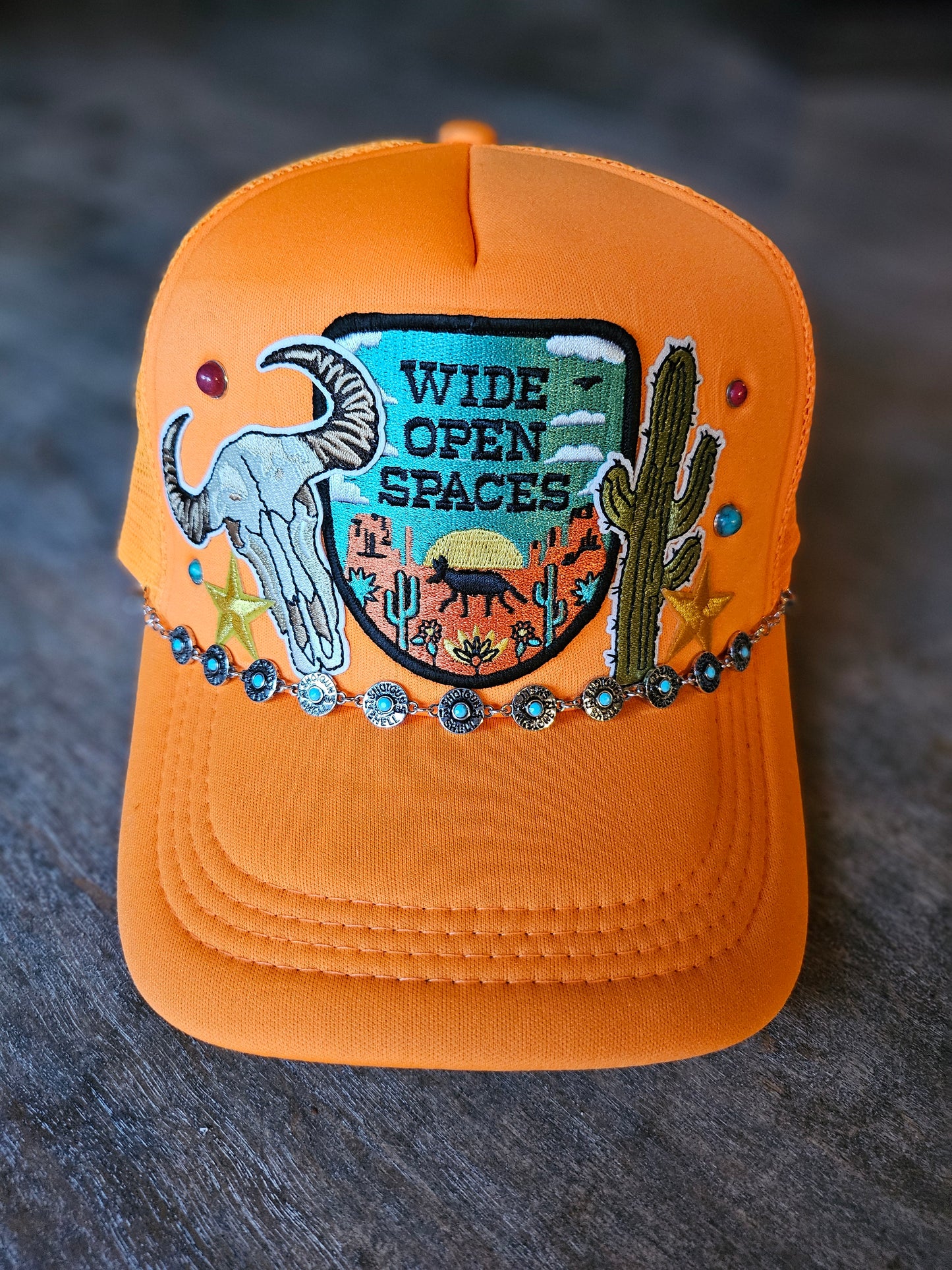 Custom western trucker hat