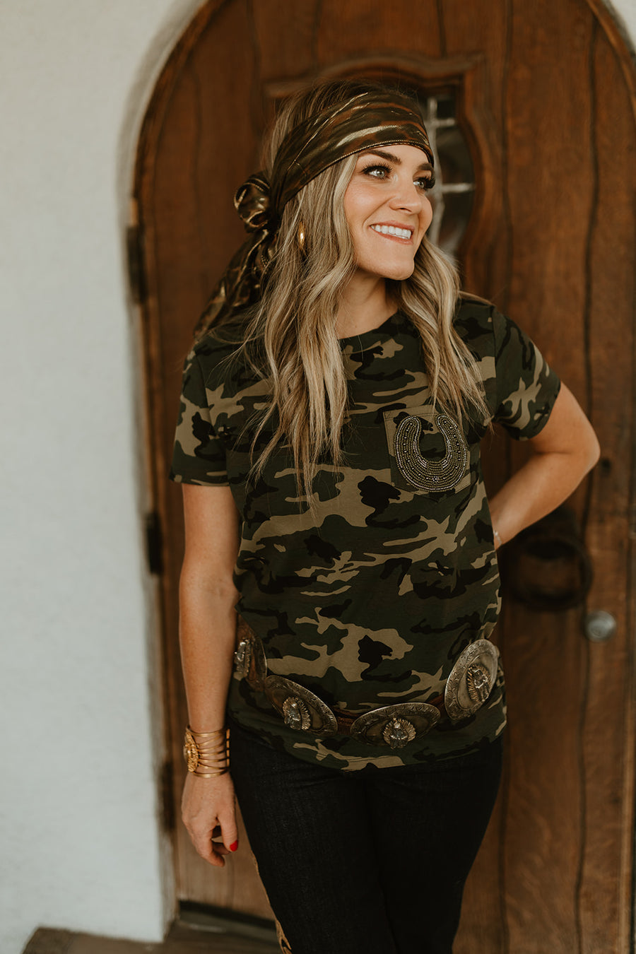 Lucky Lizzy Camo Tee