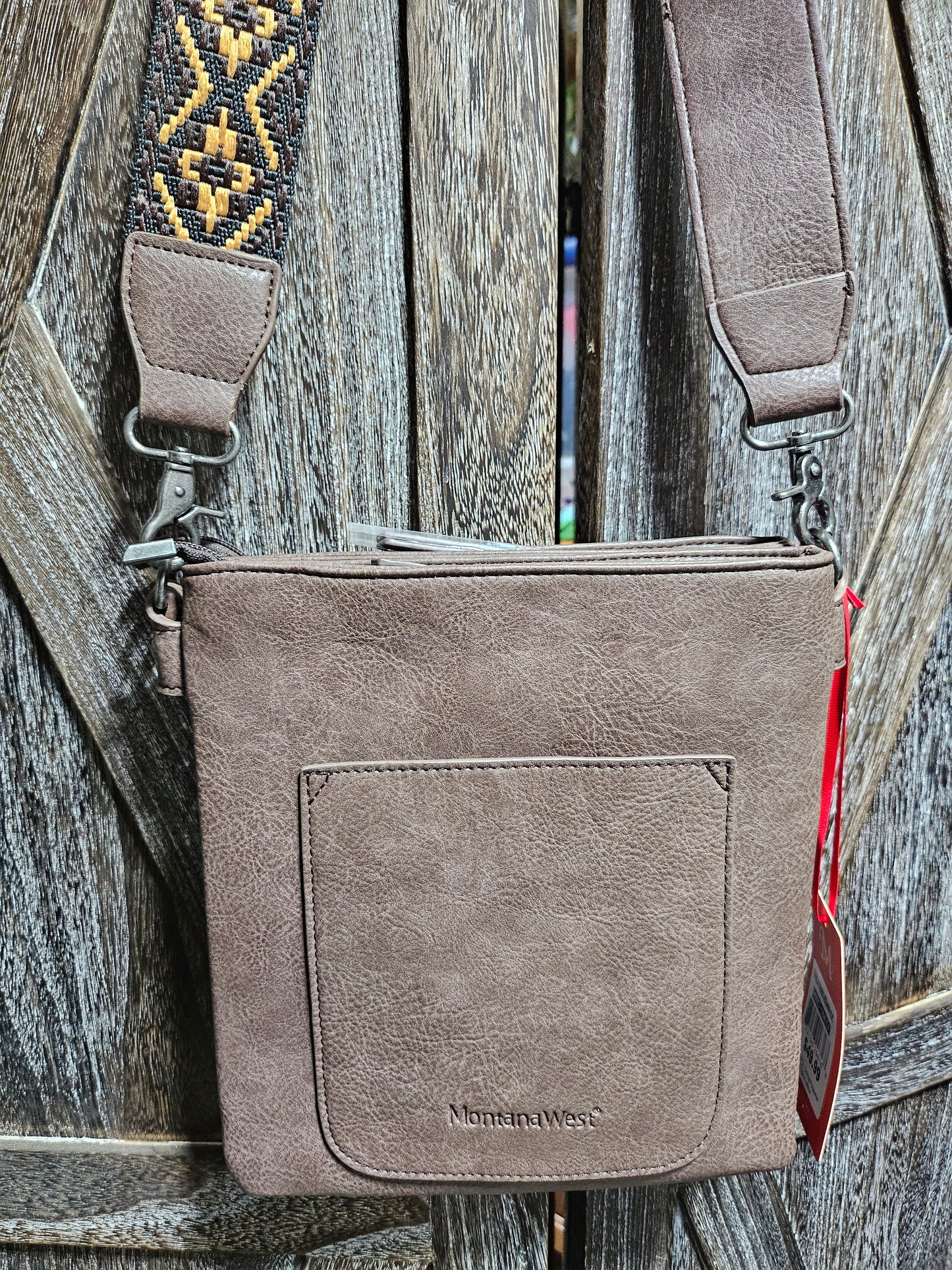 Crossbody Bag with multi zipper pockets